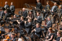 Die Holzbläser im Orchester mit Flöten, Oboen, Klarinetten und Fagotten