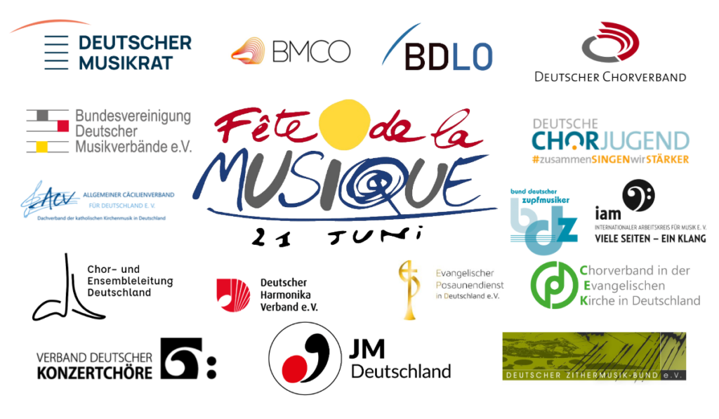 Plakat der Fête de la musique